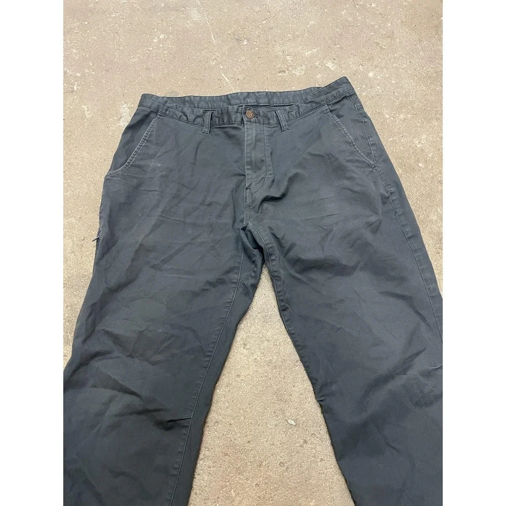 The North Face Pants Mens 36 Black Stretch Chino Casual‎ Outdoor Zip Fly TNF